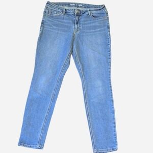 Women's Mid-Rise Old Navy Rockstar Super Skinny Jeans Size 12